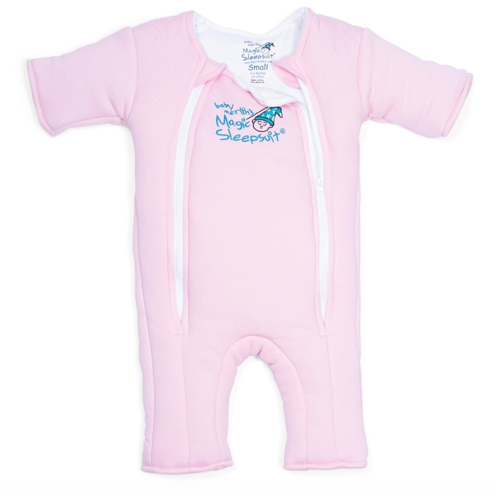 Baby Merlin's Magic Sleepsuit Small 3-6 Months‎ Infant Swaddle Sleep Sack Pink